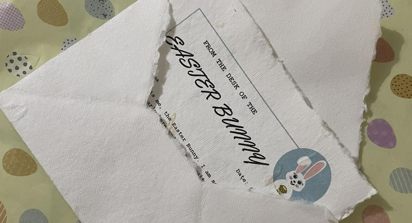 Get Letters from The Easter Bunny